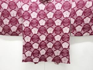 本総絞り　花模様羽織